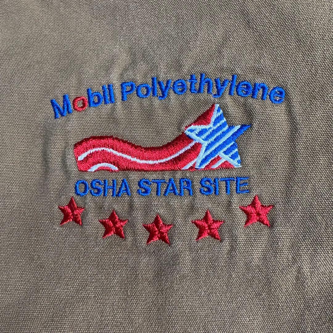 USA製ダンブルック ダックワークジャケット 企業ロゴ襟コーデュロイMキャメル