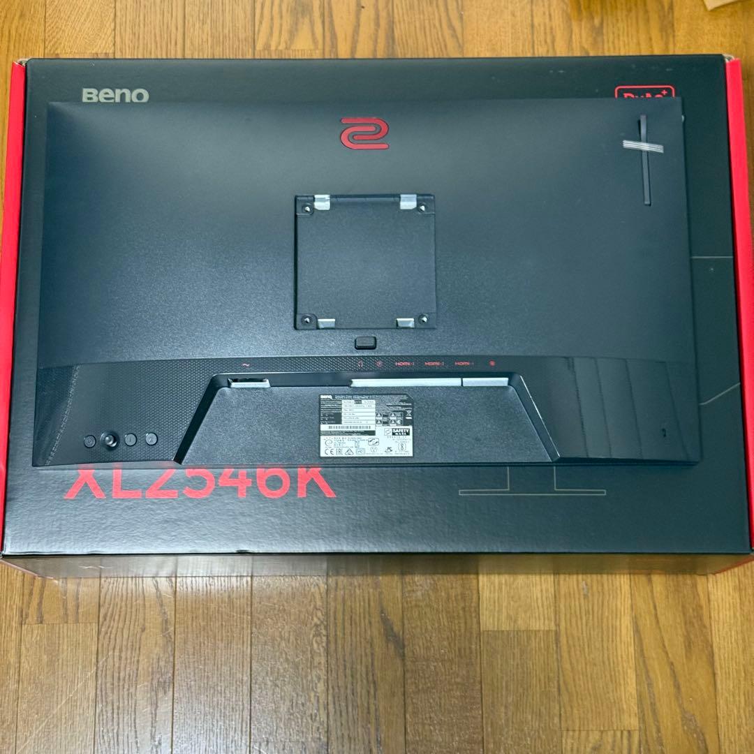 BenQ XL2546K 24.5インチ モニター 本体 ほぼ完備品 送料無料