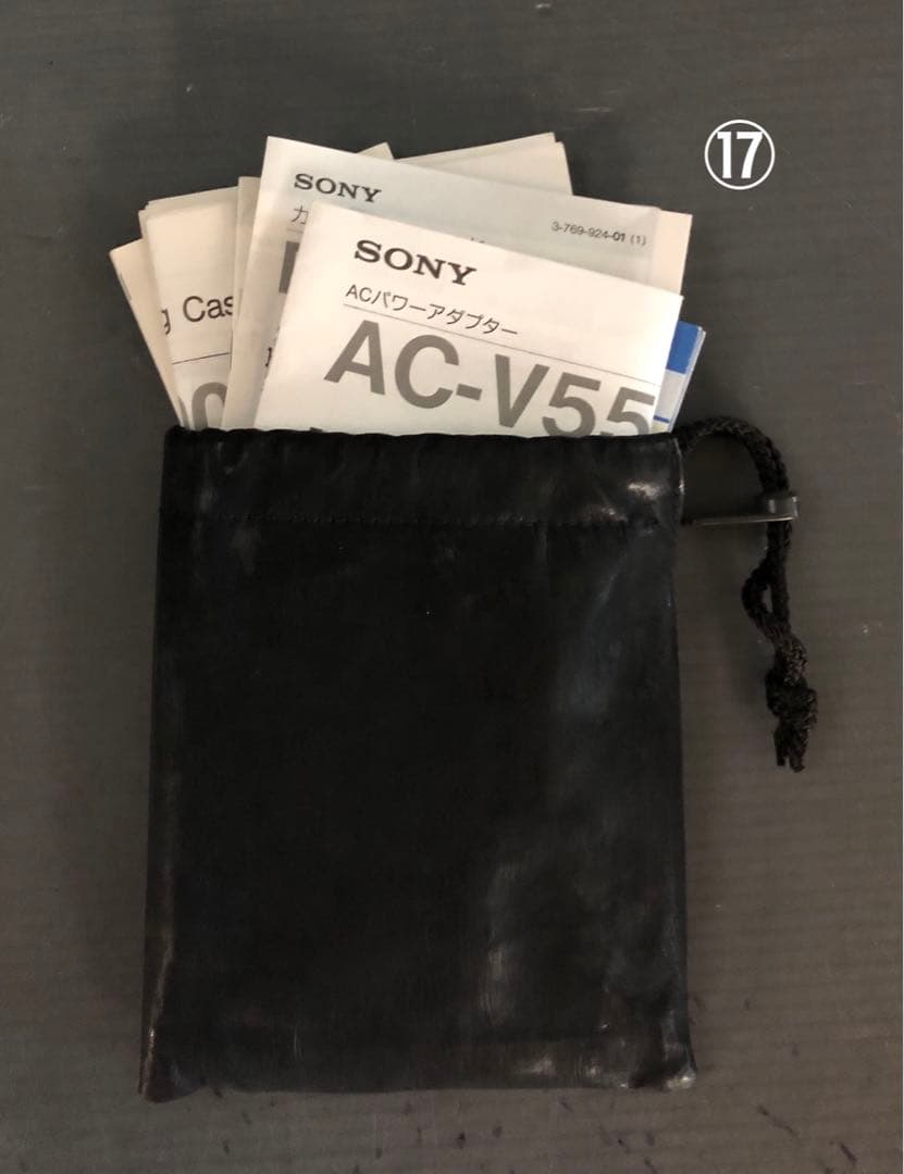 SONYビデオカメラセットCCD-V900E （ジャンク）