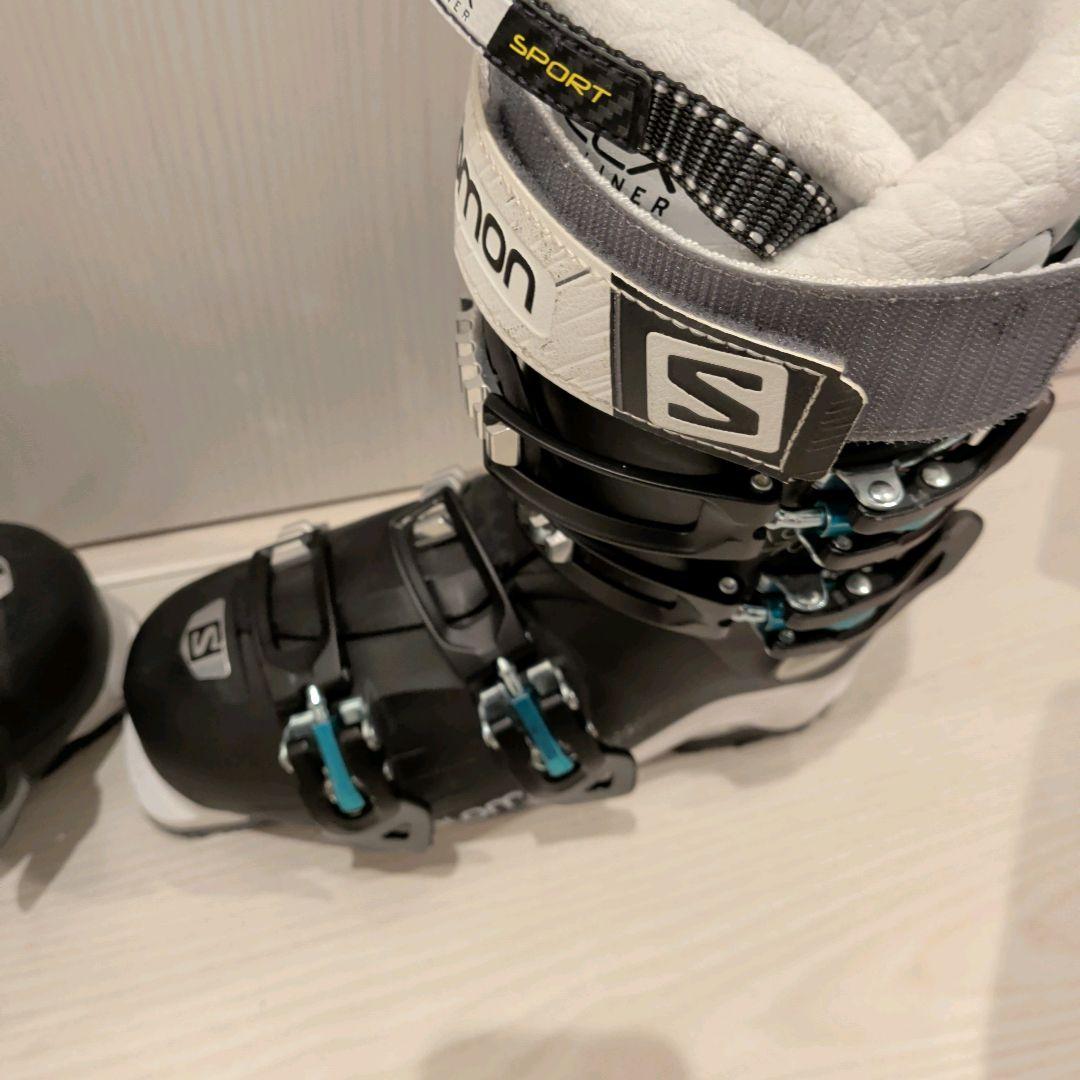 【美品】Salomon 女性用スキーブーツ 24.5