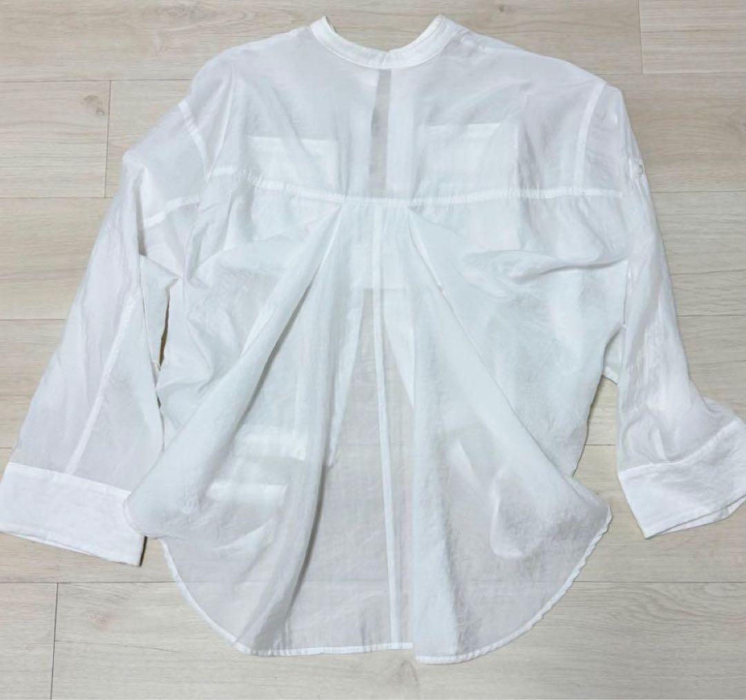 UN3D. アウトポケットドルマンシャツ