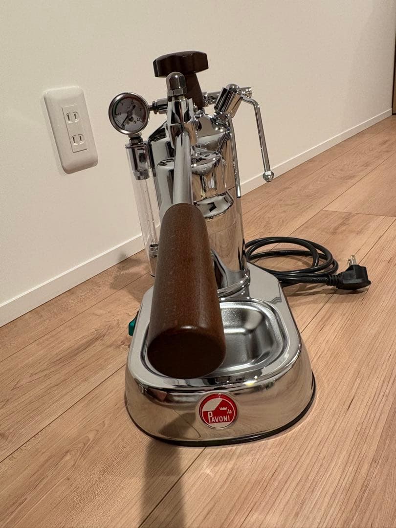 【メタル】ラ・パヴォーニ　エスプレッソマシン