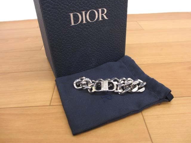 美品 DIOR ディオール B1081HOMMT CD Icon ブレスレット