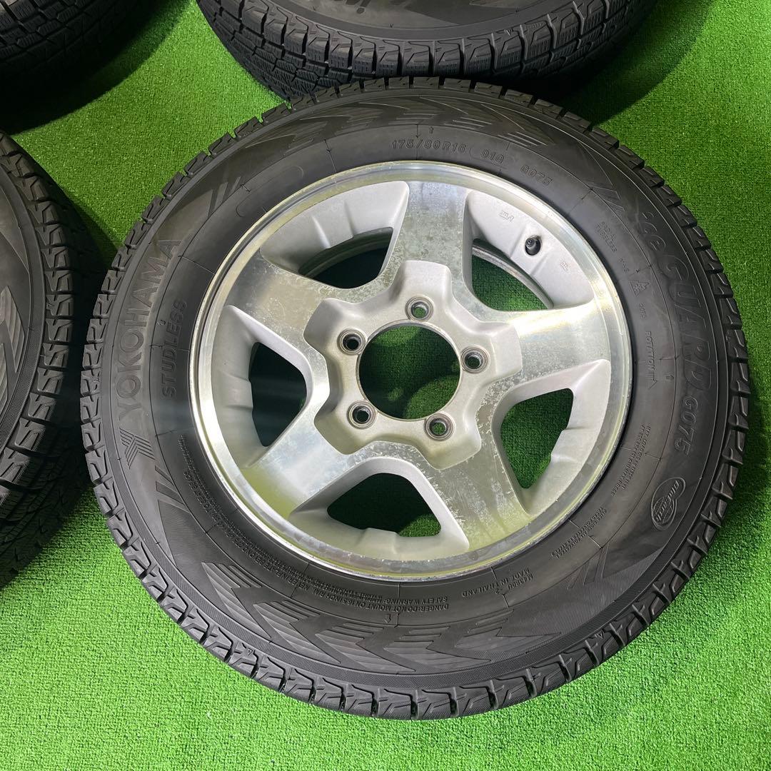 ジムニー純正アルミセット 深溝 1本分 送料込み 1665-①