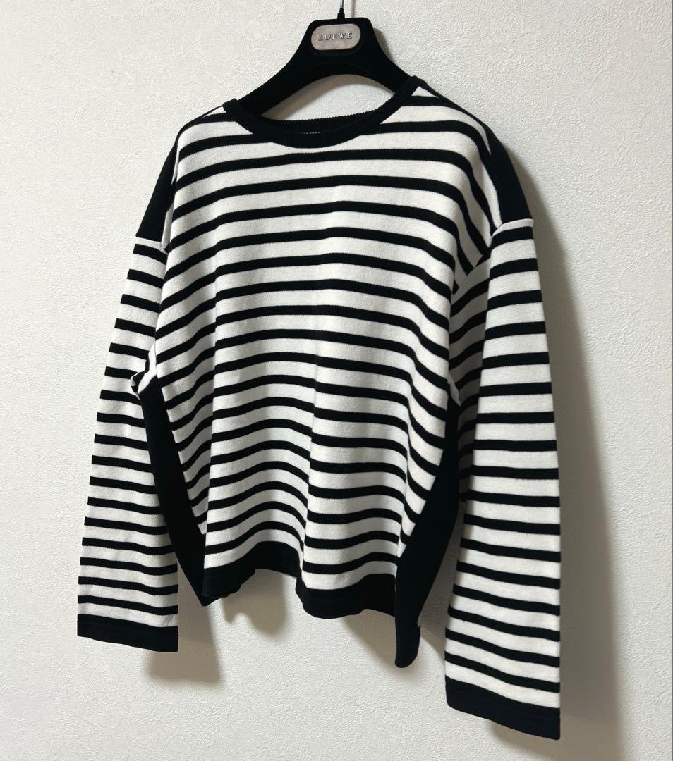 THE NEWHOUSE AT HEART ボーダー ニット