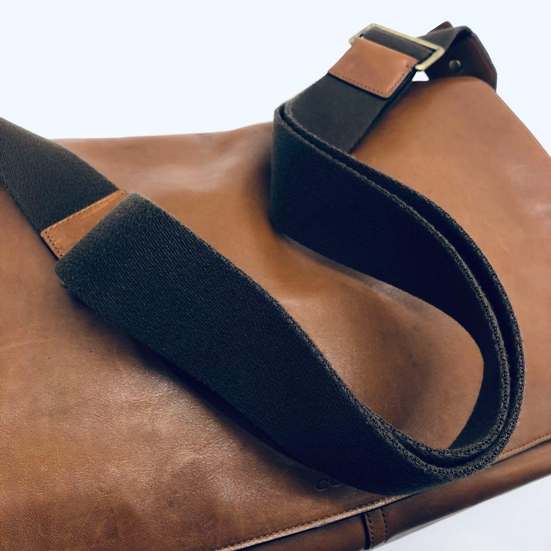 COACH メッセンジャーバッグ　 70486 本革　レザー　ブラウン　良品