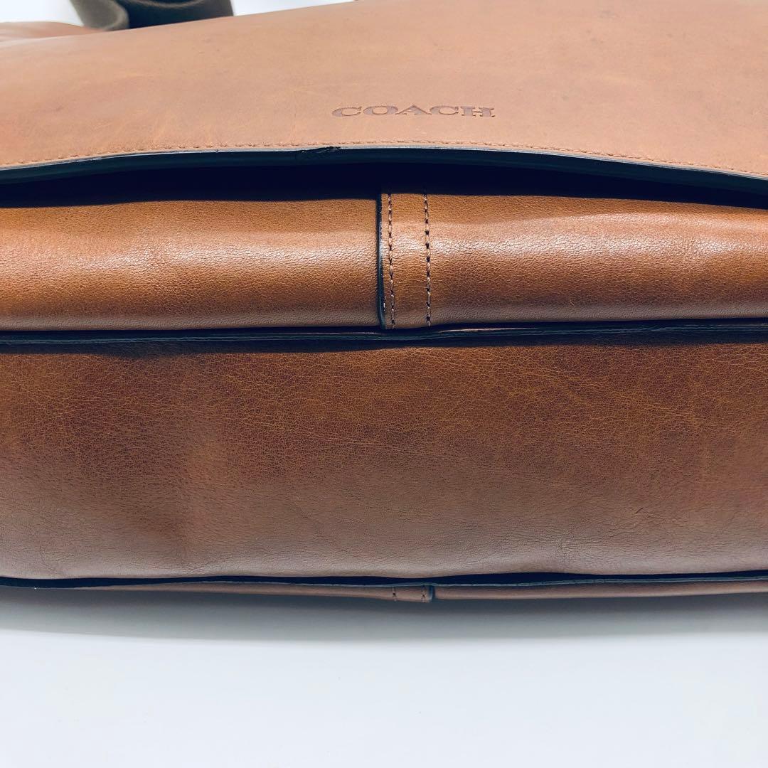 COACH メッセンジャーバッグ　 70486 本革　レザー　ブラウン　良品