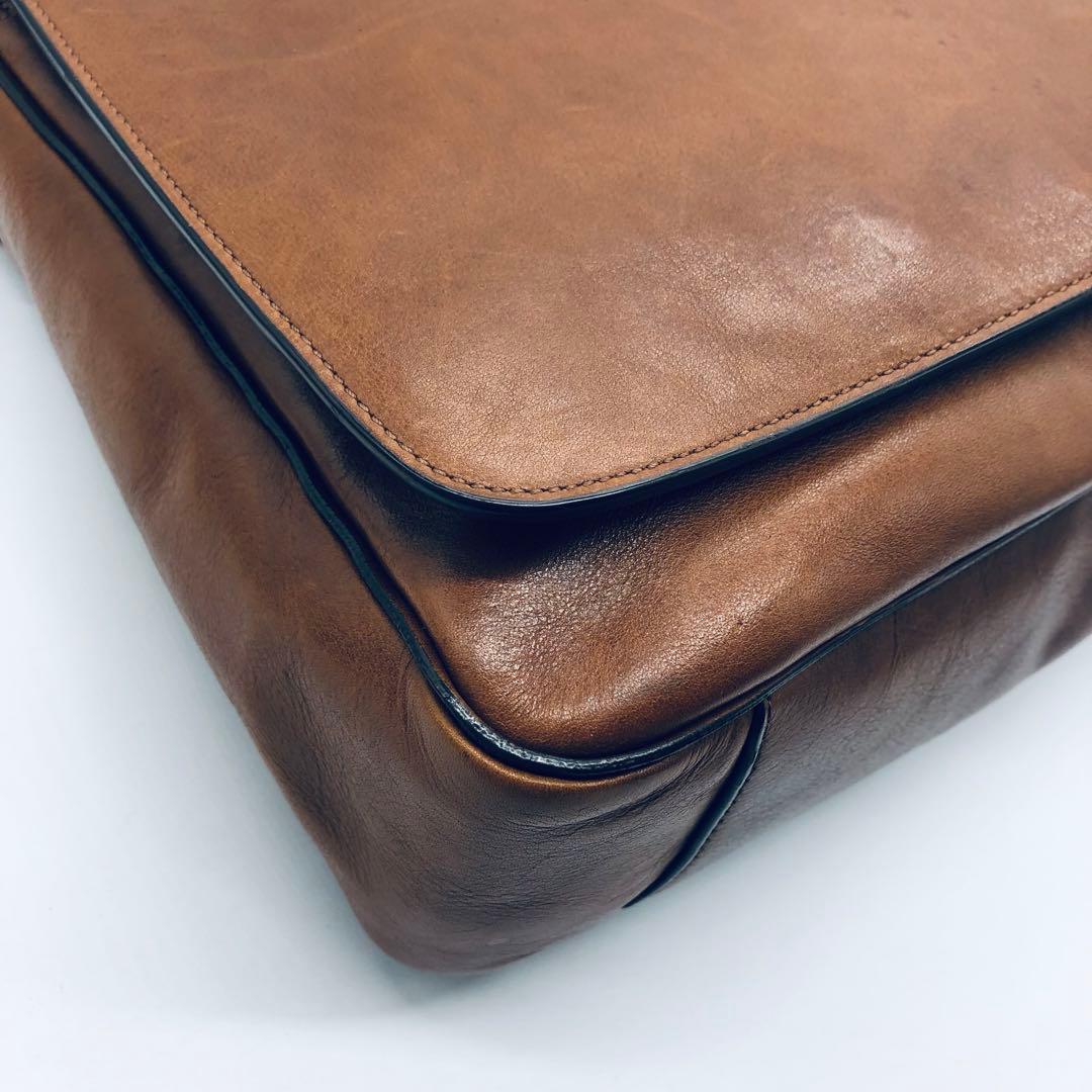 COACH メッセンジャーバッグ　 70486 本革　レザー　ブラウン　良品