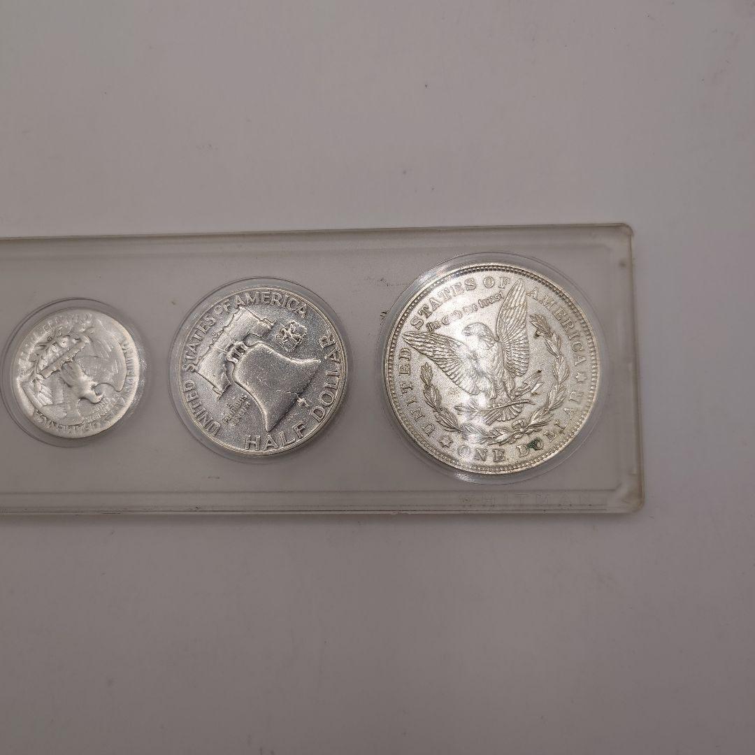 アメリカ リバティ 銀貨4枚 モルガンダラー 6枚セット ia1904