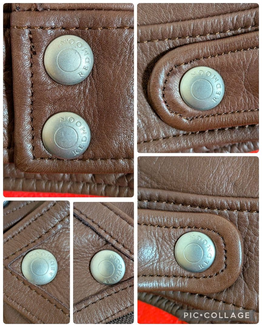 【希少✦42サイズ】REDMOON／レッドムーン ダブルライダースジャケット