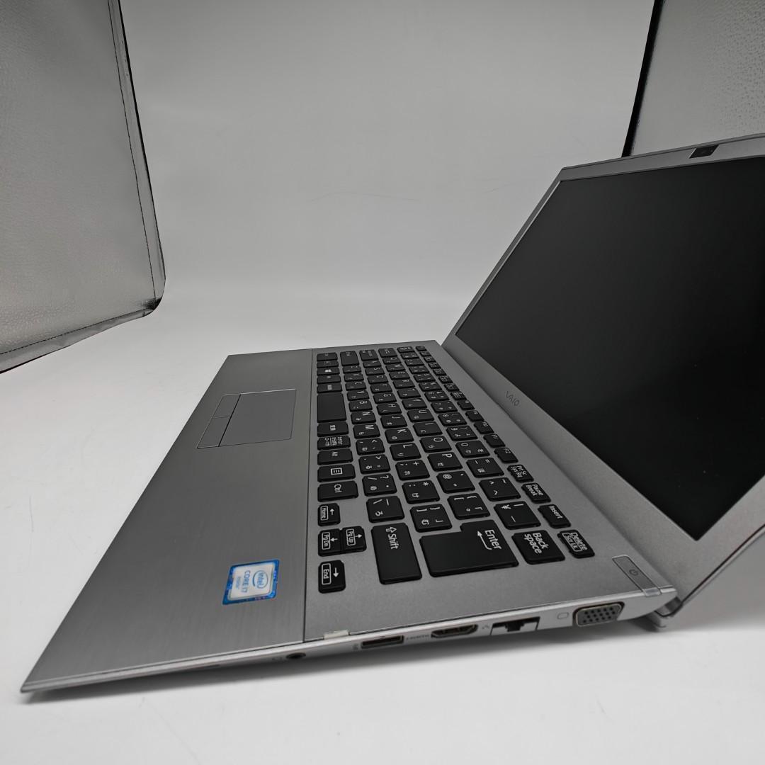 【VAIO】VJS 高性能i7 SSD256GB 8GB シルバー ノートPC