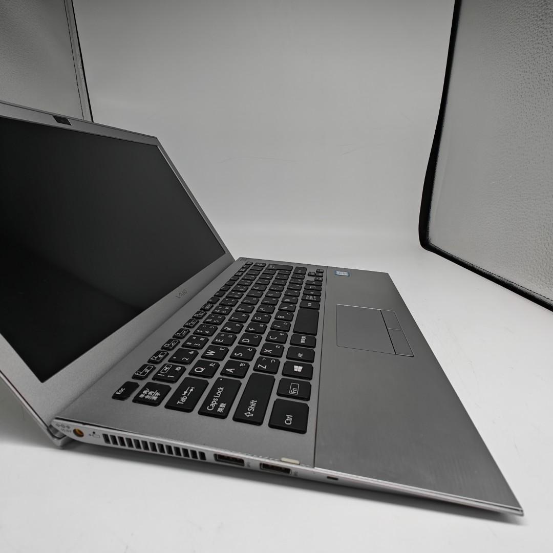 【VAIO】VJS 高性能i7 SSD256GB 8GB シルバー ノートPC