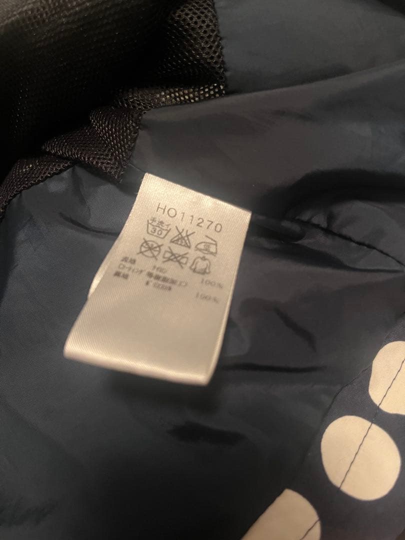 Helly Hansen ドット柄 フード付きナイロンブルゾン　XL