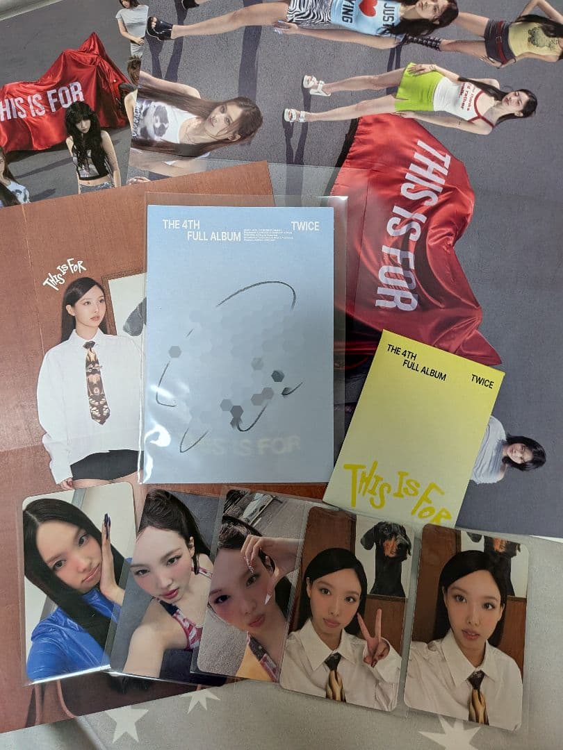 TWICEナヨンサイン入りフルコンプセット THIS IS FOR