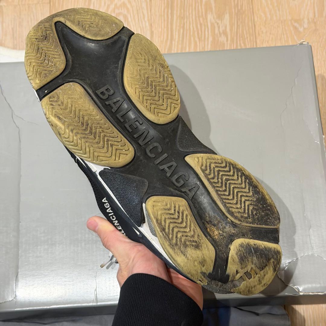 【レア】BALENCIAGA tripleS 42 パンダカラー