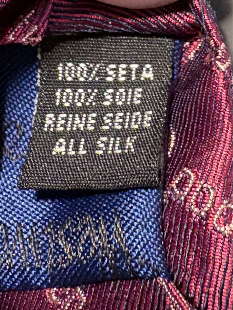 美品✨　Vivienne Westwood ヴィヴィアン　ネクタイ　ボルドー