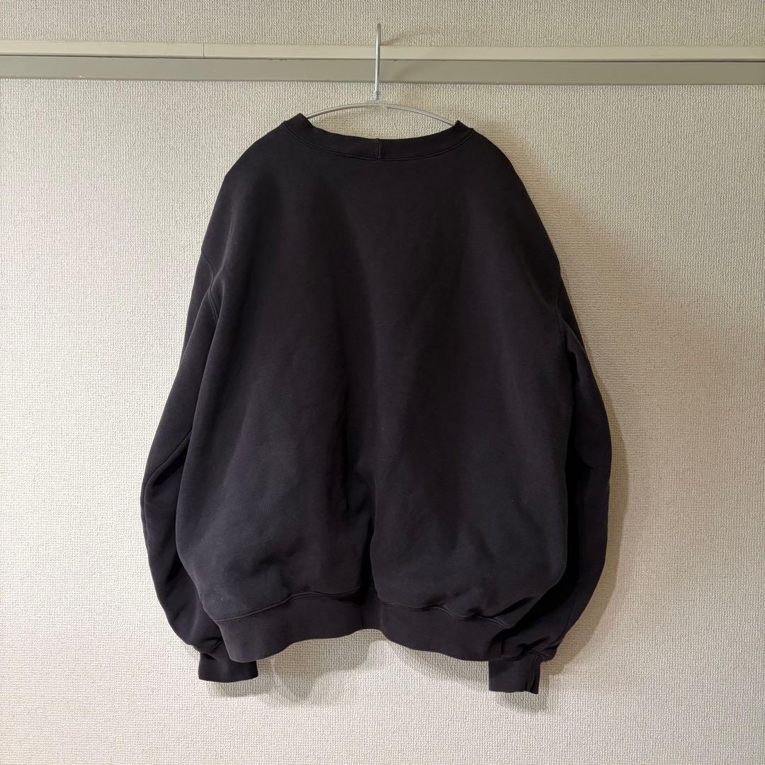 90s Carhartt スウェット　ブラック　裏地サーマル　J154