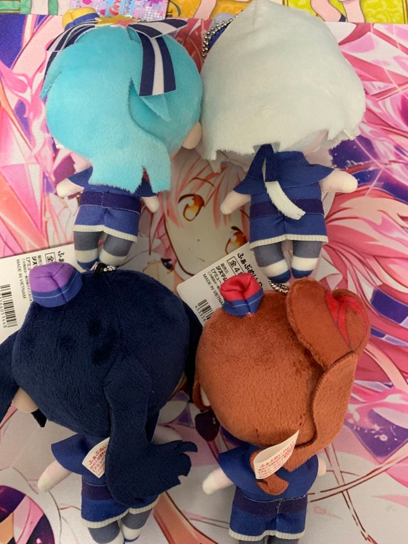 ゾンビランドサガ　ゆめぎんがパラダイス　ふぁぶぬい ぬいぐるみ　４個セット