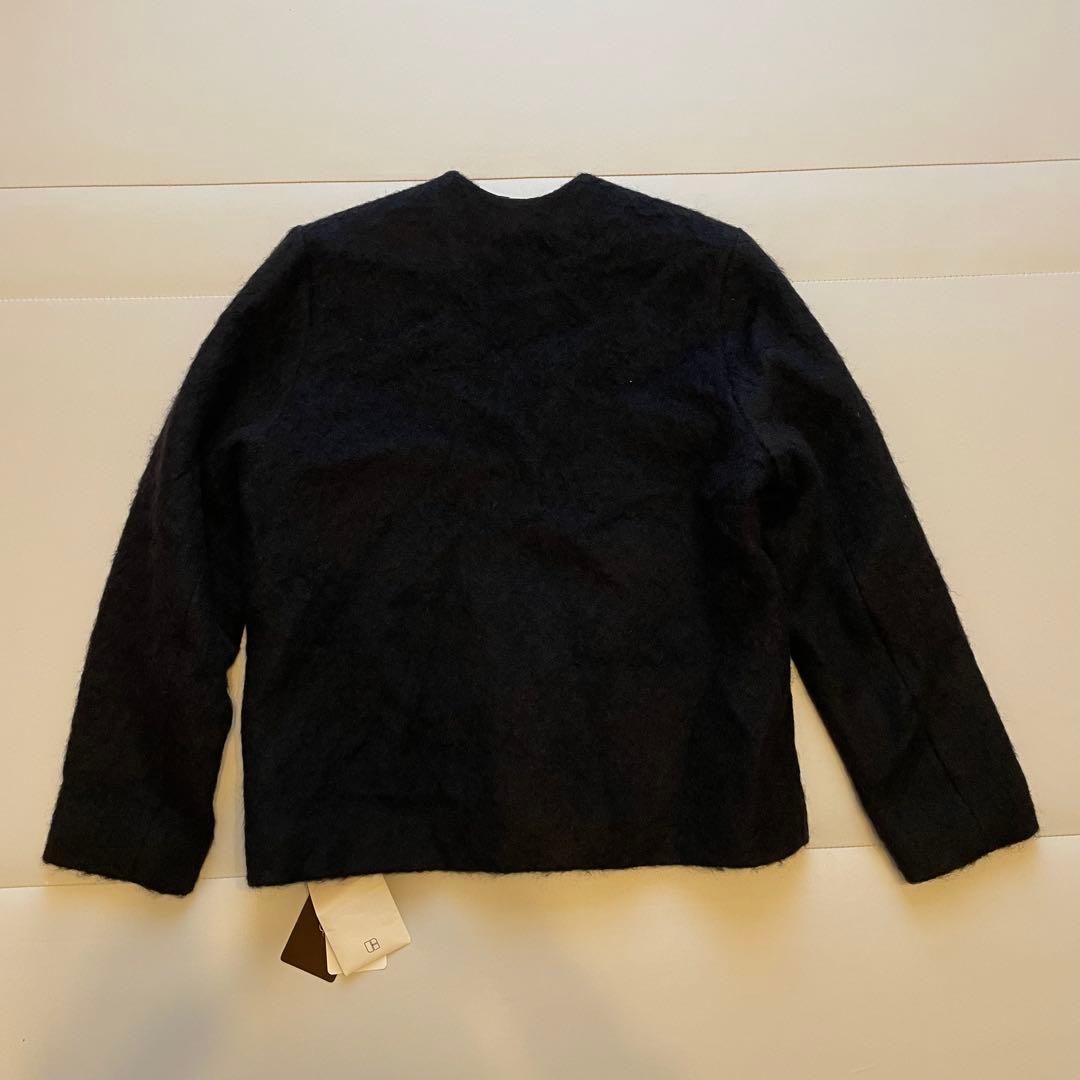 新品タグ付き　plage shaggy ブラウス ブラック ファーニット fur