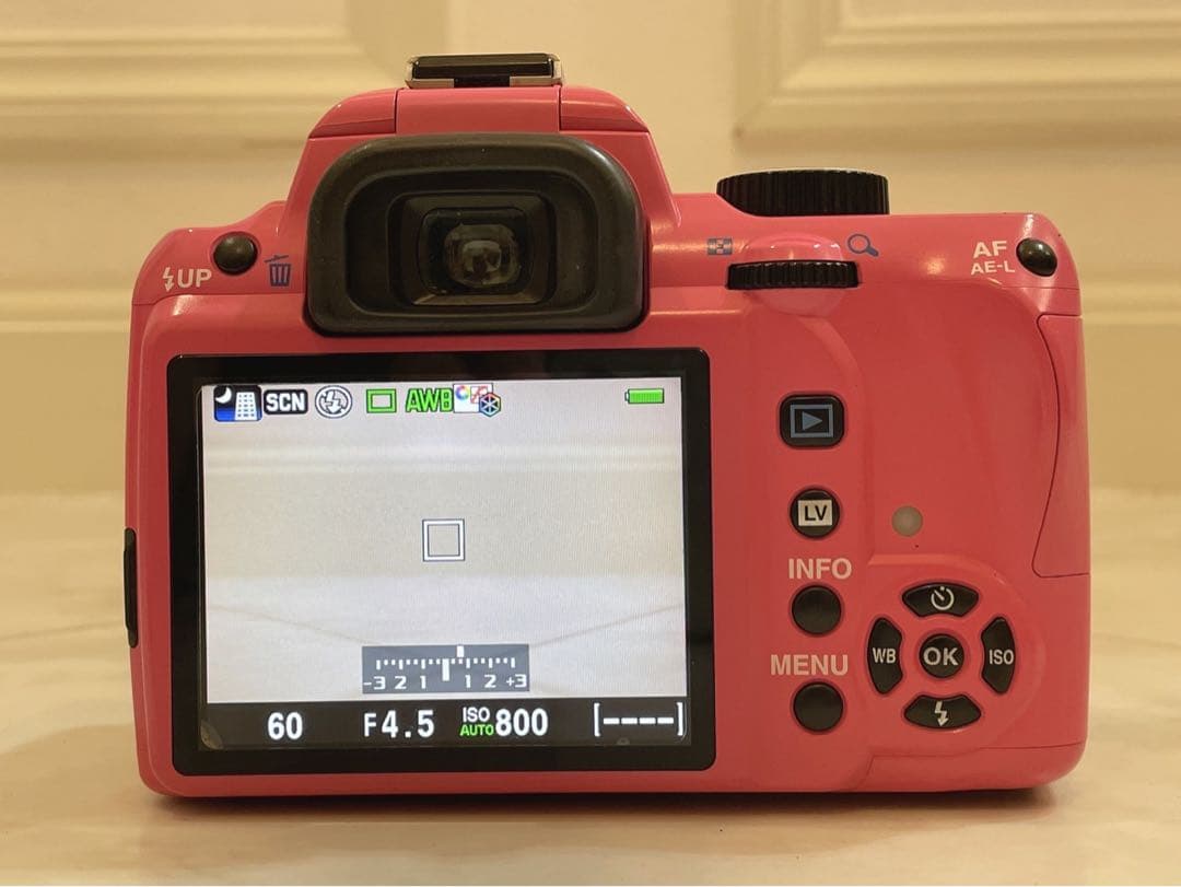 PENTAX K-r ペンタックス 一眼レフ ピンク ダブルレンズ