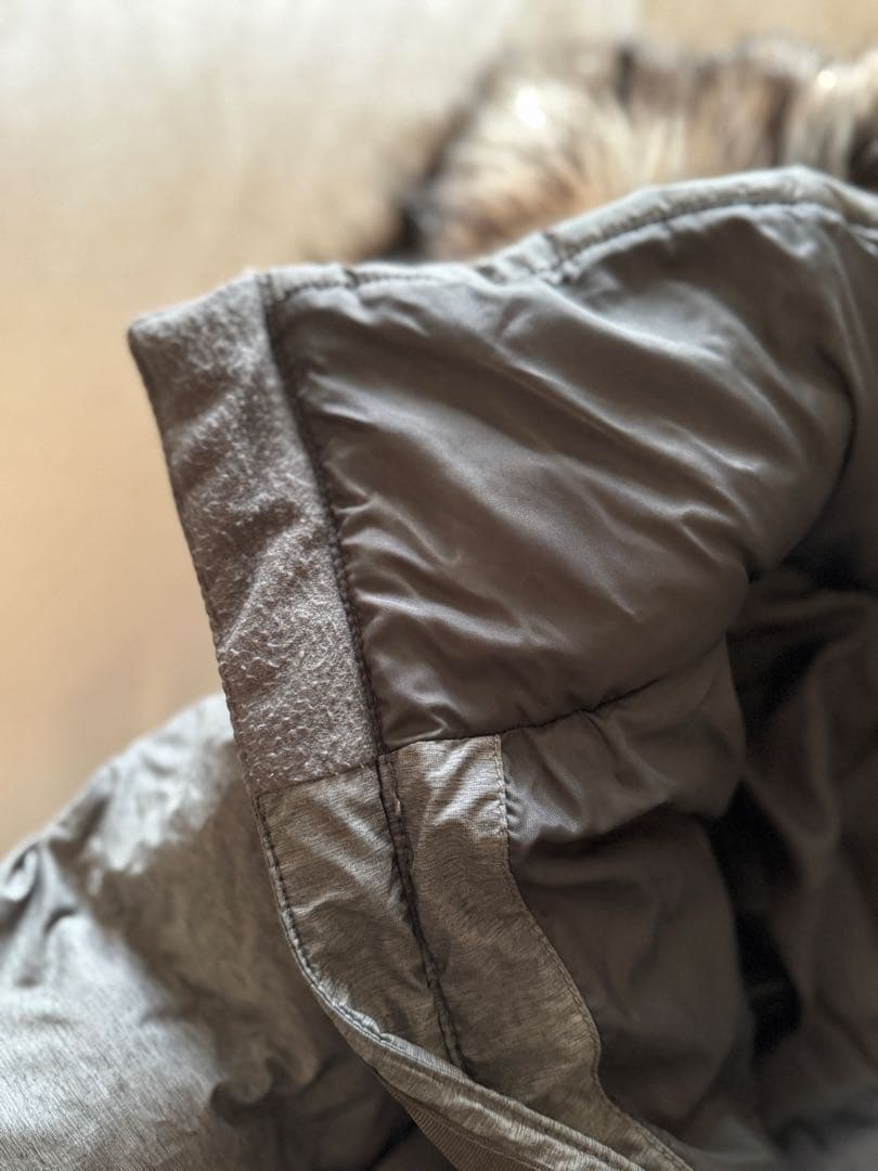 THE NORTH FACE ノースフェイス グレー ダウンジャケット XS