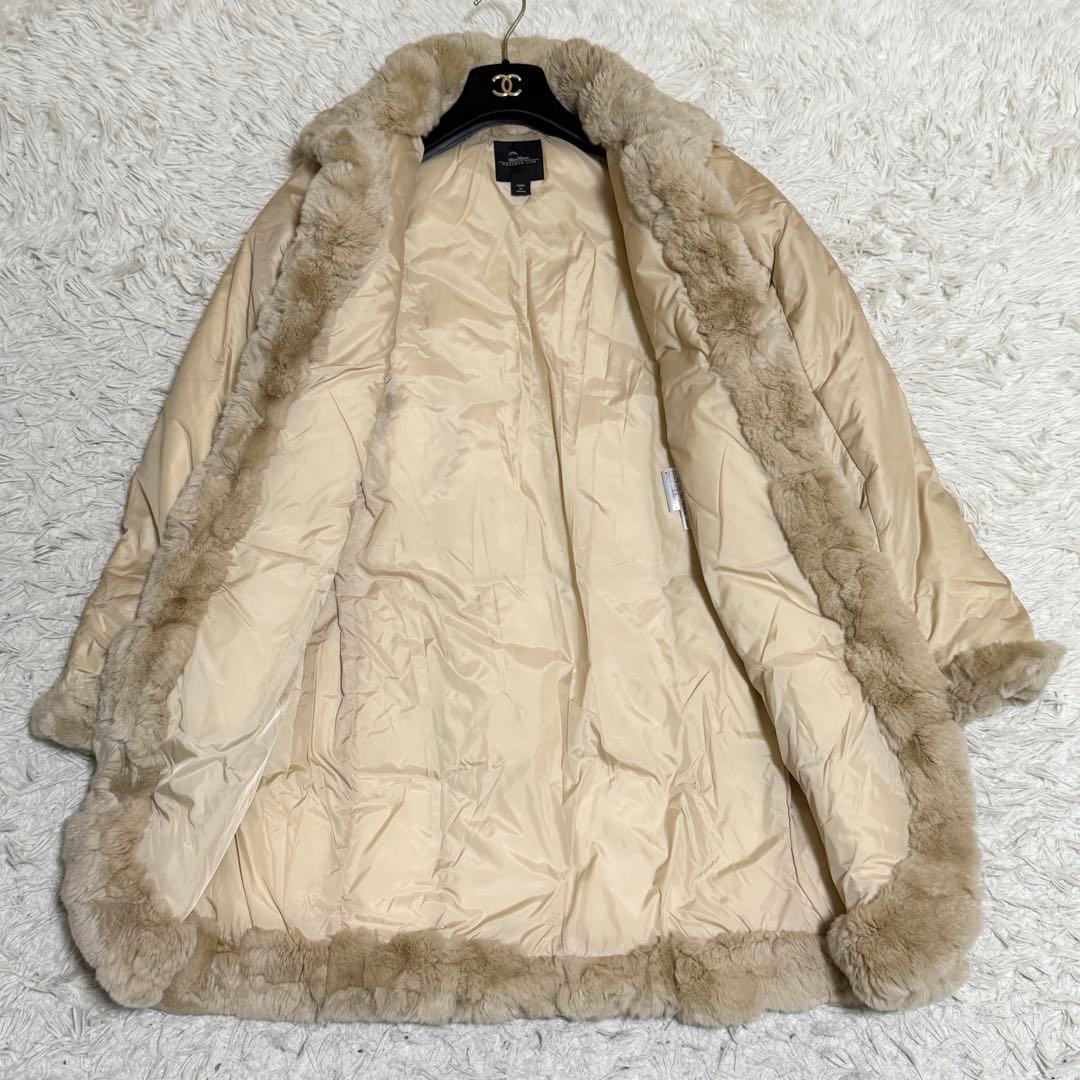 ラビットファー/美品✨マックスマーラ ウィークエンド ダウンコート ロング 40