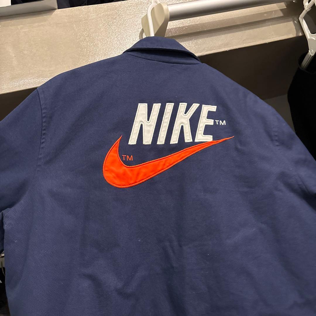 Nike ネイビー コーチジャケット