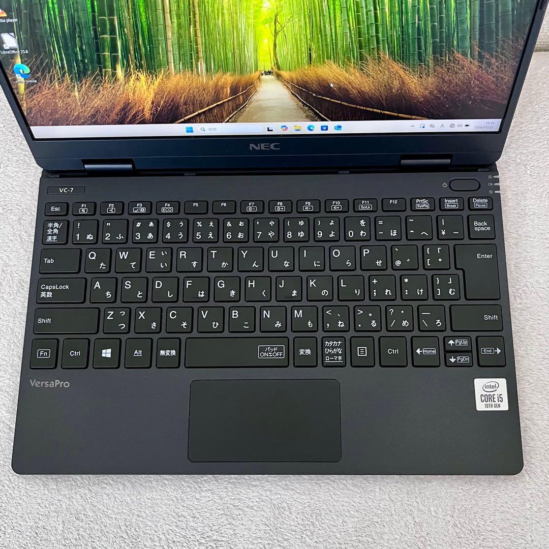 office設定済 NEC/i5第10世代/メモリ8GB/SSD256GB