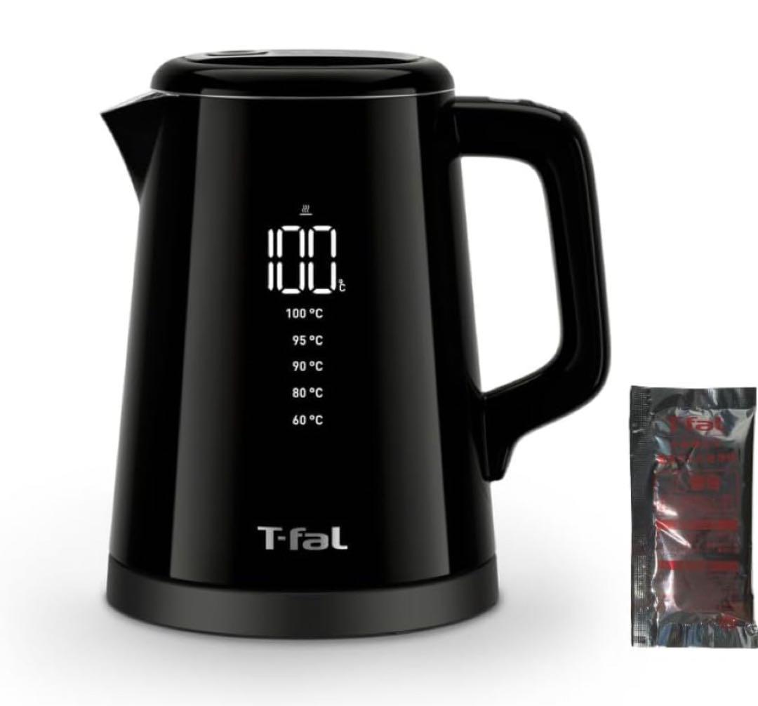 ティファール 電気ケトル 0.8L デジタルディスプレイ 温度調節 1250 W