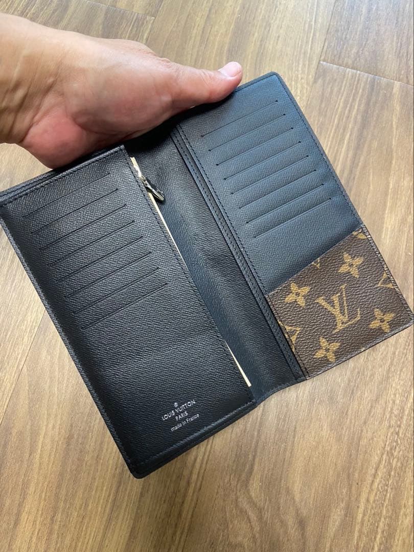 ルイヴィトン　長財布　モノグラム　マカサー　ブラザ　IC搭載モデル