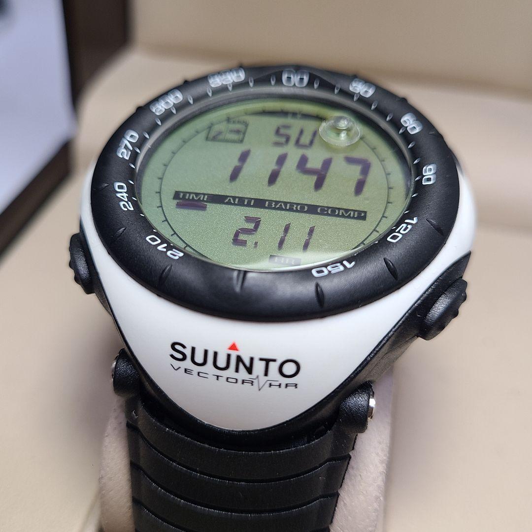 【未使用品】SUUNTO　VECTOR HR　ベクター　アウトドア　稼働品　時計