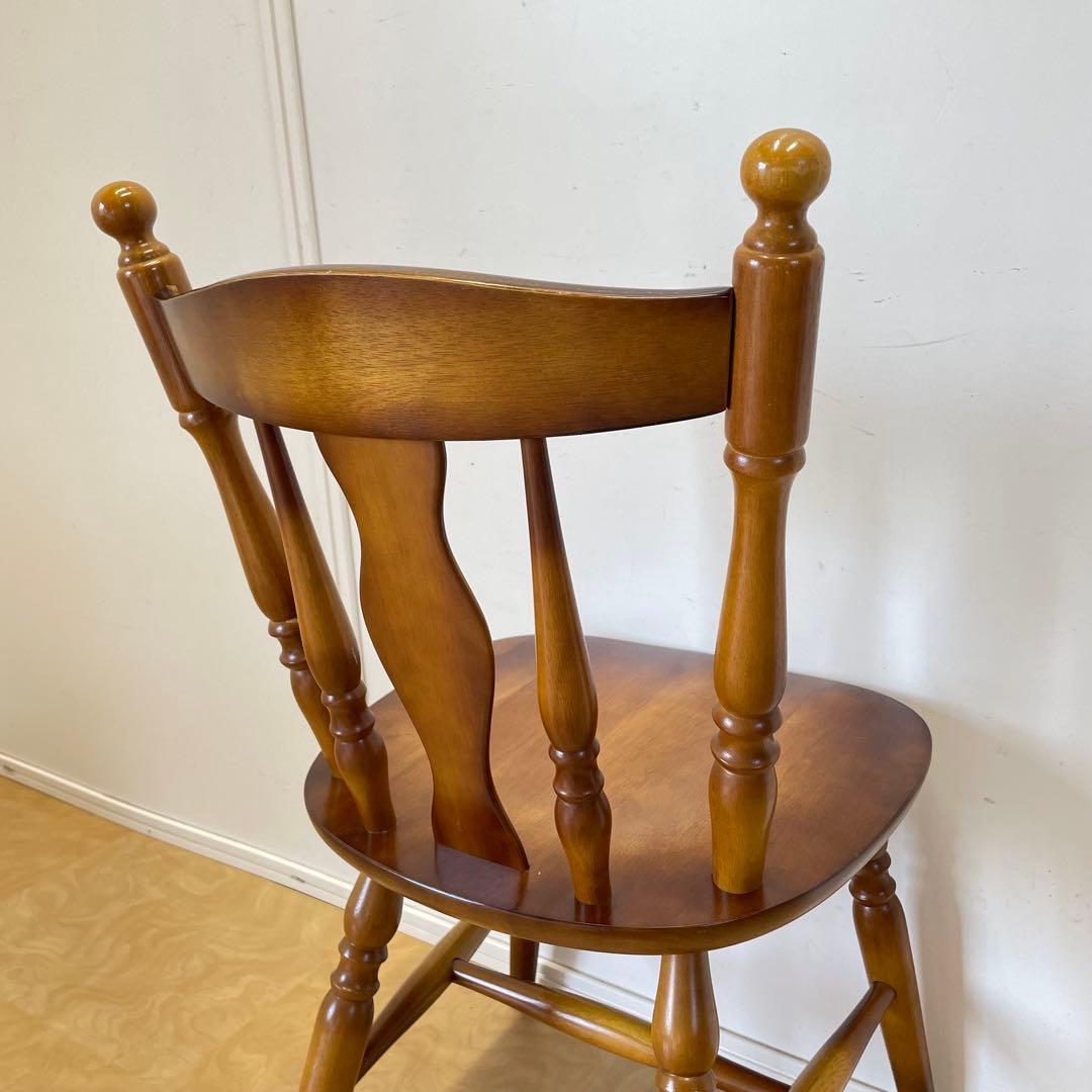 ウィンザーチェア② 木製ダイニングチェア 椅子 イス アンティーク ビンテージ