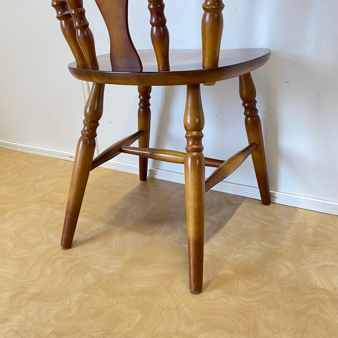 ウィンザーチェア② 木製ダイニングチェア 椅子 イス アンティーク ビンテージ