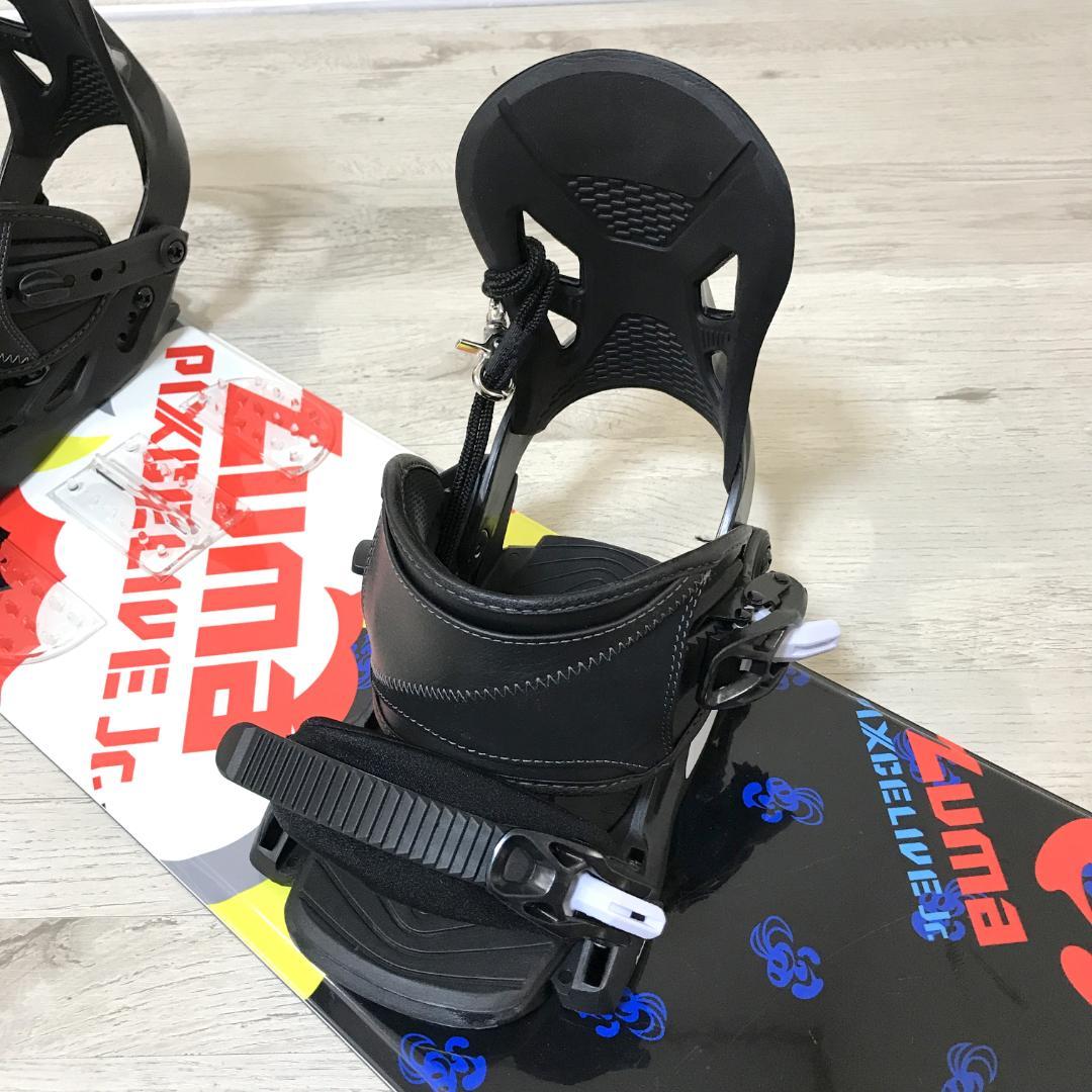 【良品】ZUMA スノーボード ジュニア 120cm HEAD ビンディング付き