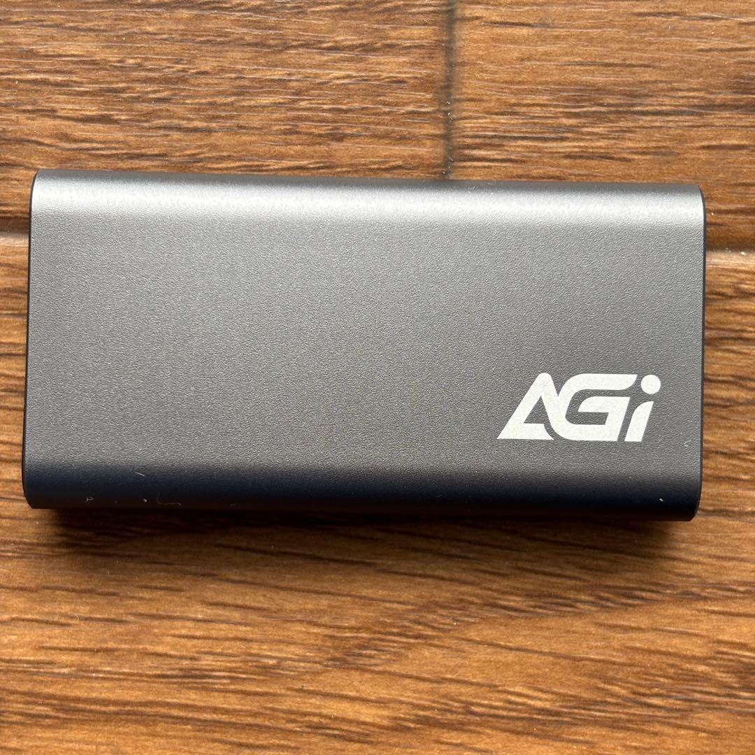 AGi ED298、2TB SSD USB3.2 読み出し 2031MB/s