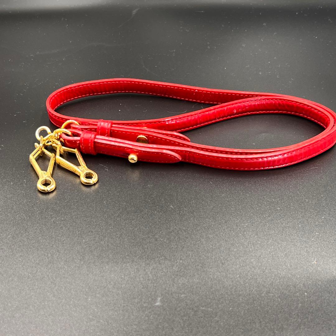 【美品】Miu Miu 2WAY Vitello Lux Y2K バッグ 赤