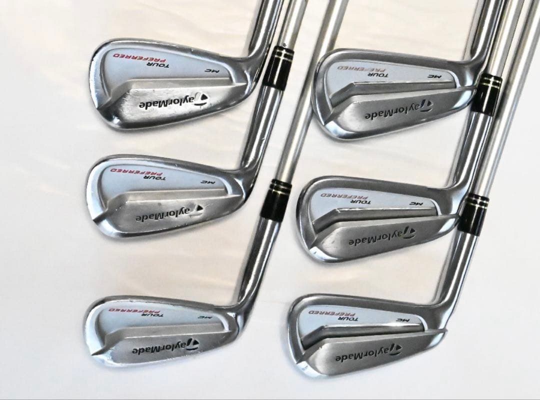 【レフティ】テーラーメイド TOUR PREFERRED アイアン 6本