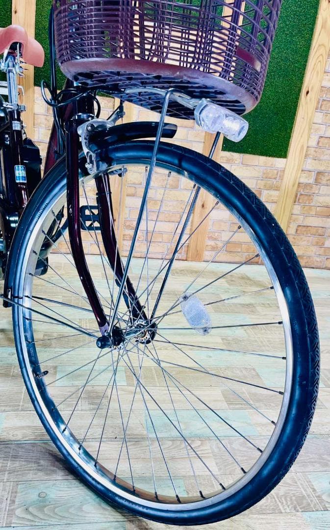 26インチシティタイプ　ヤマハPAS ナチュラ 電動アシスト自転車 ZH2581