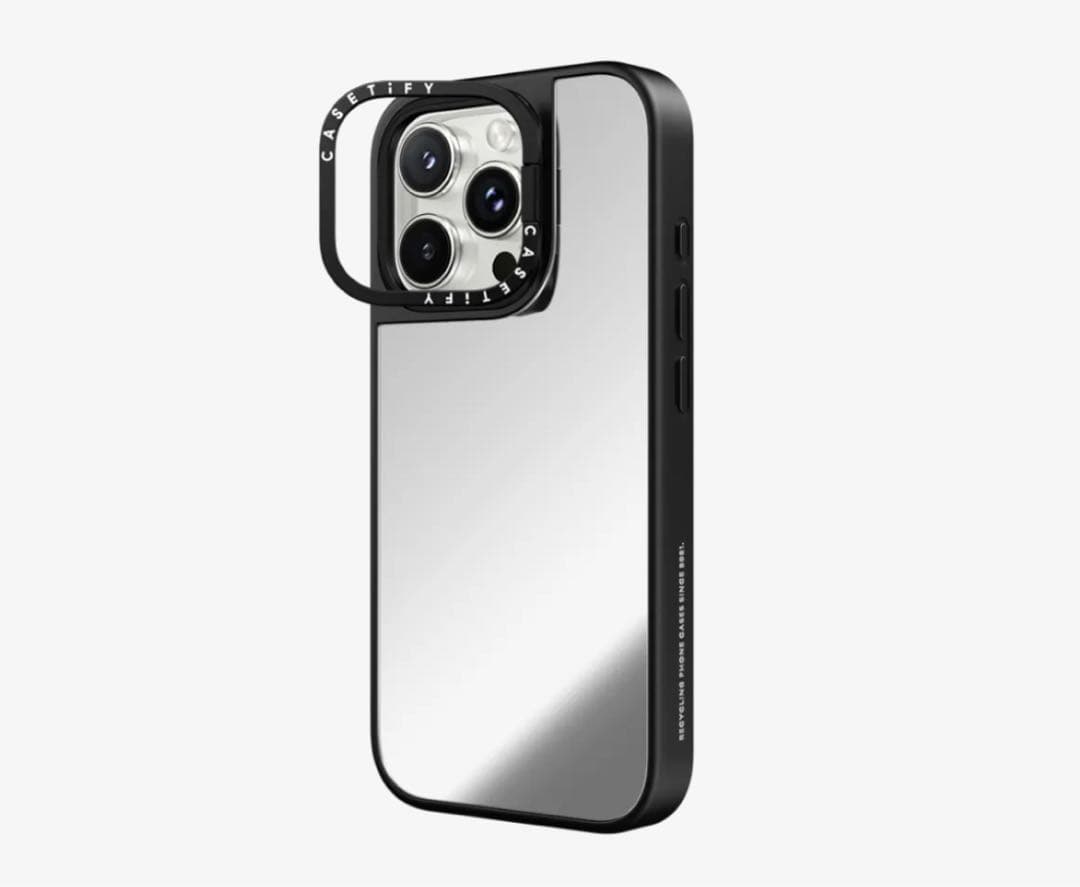【新品】ミラー リングスタンドケース iPhone16Pro Casetify