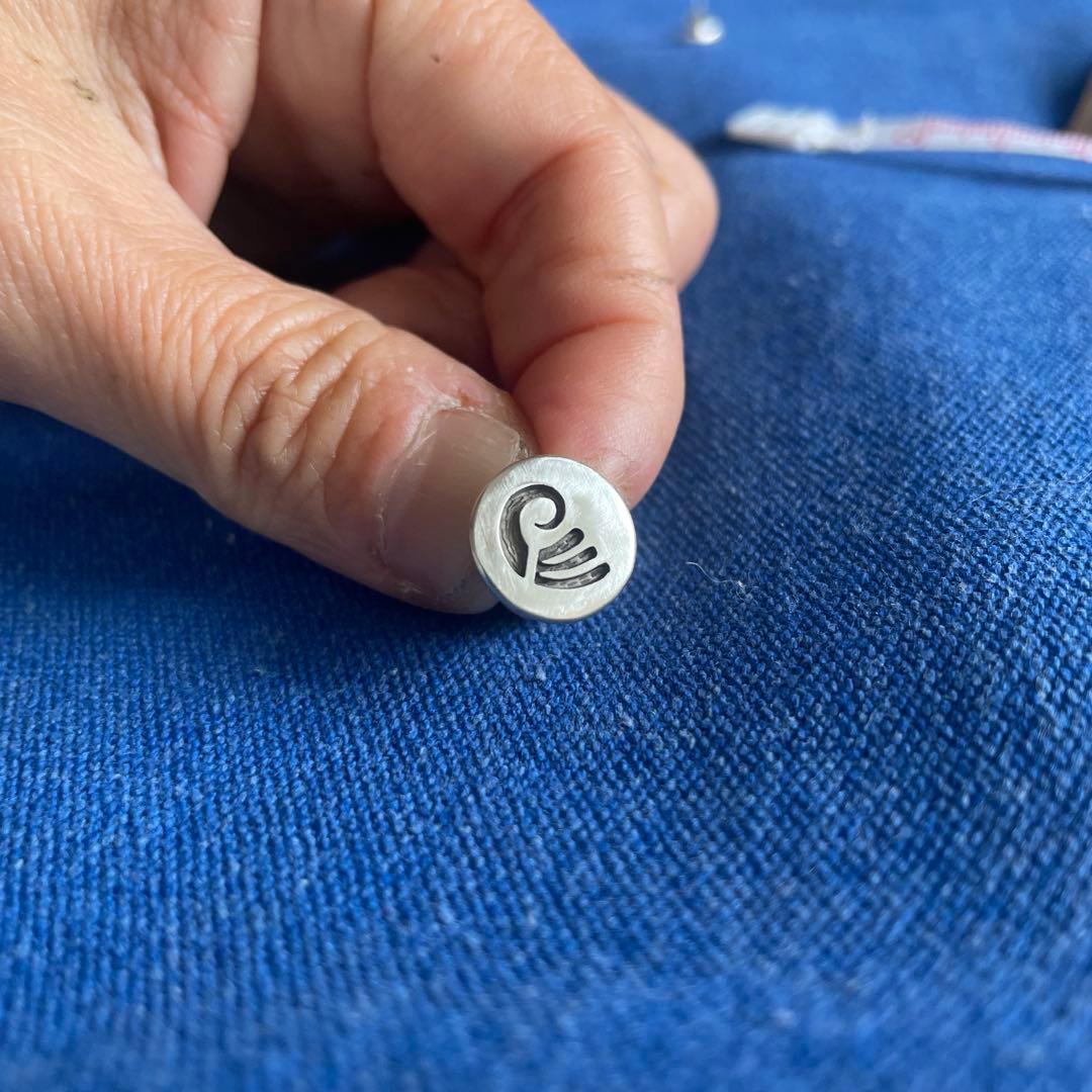 ホピ族　シルバー　ピアス3個