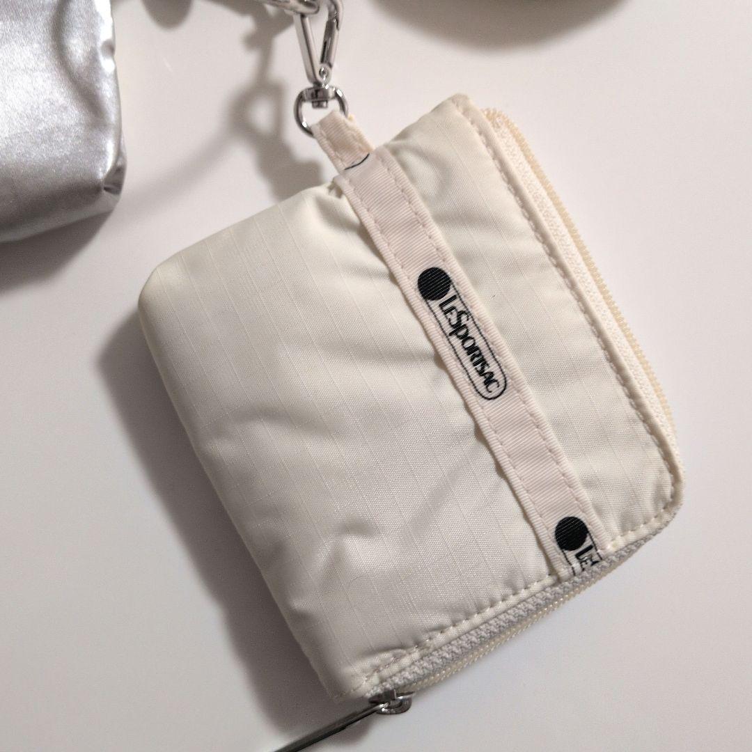 LeSportsac × AMERI Multi Pouch シルバー