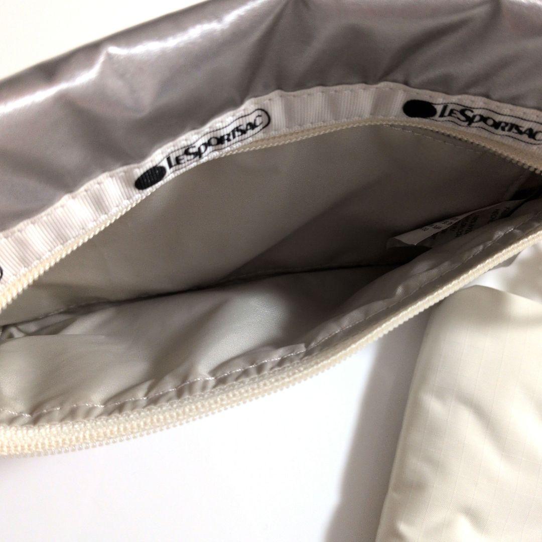 LeSportsac × AMERI Multi Pouch シルバー