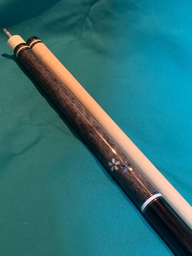 黒【新品】桜インレイ・プレイキュー・ラジアル・12ｍｍ