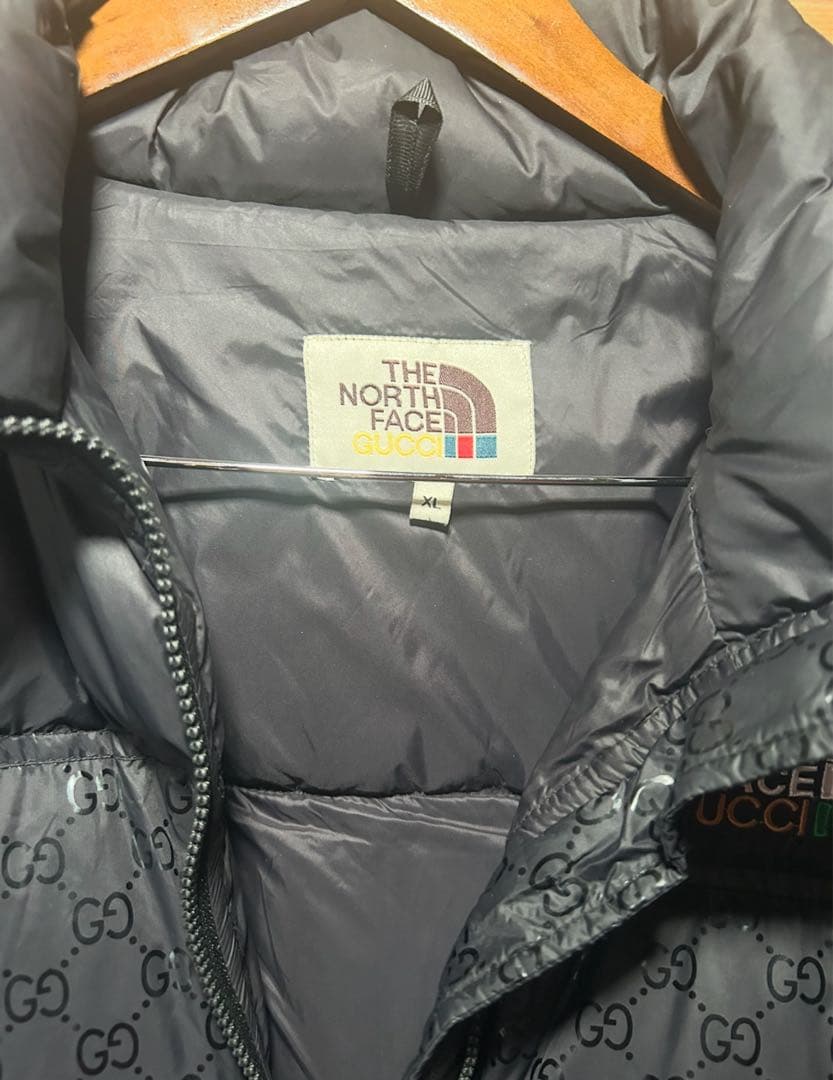 The North Face＆gucci ブラックダウンジャケット