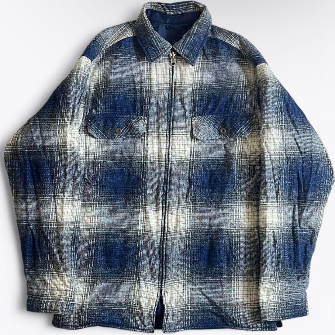 【価格交渉可】patagonia オンブレ シャドー リバーシブル ネルシャツ