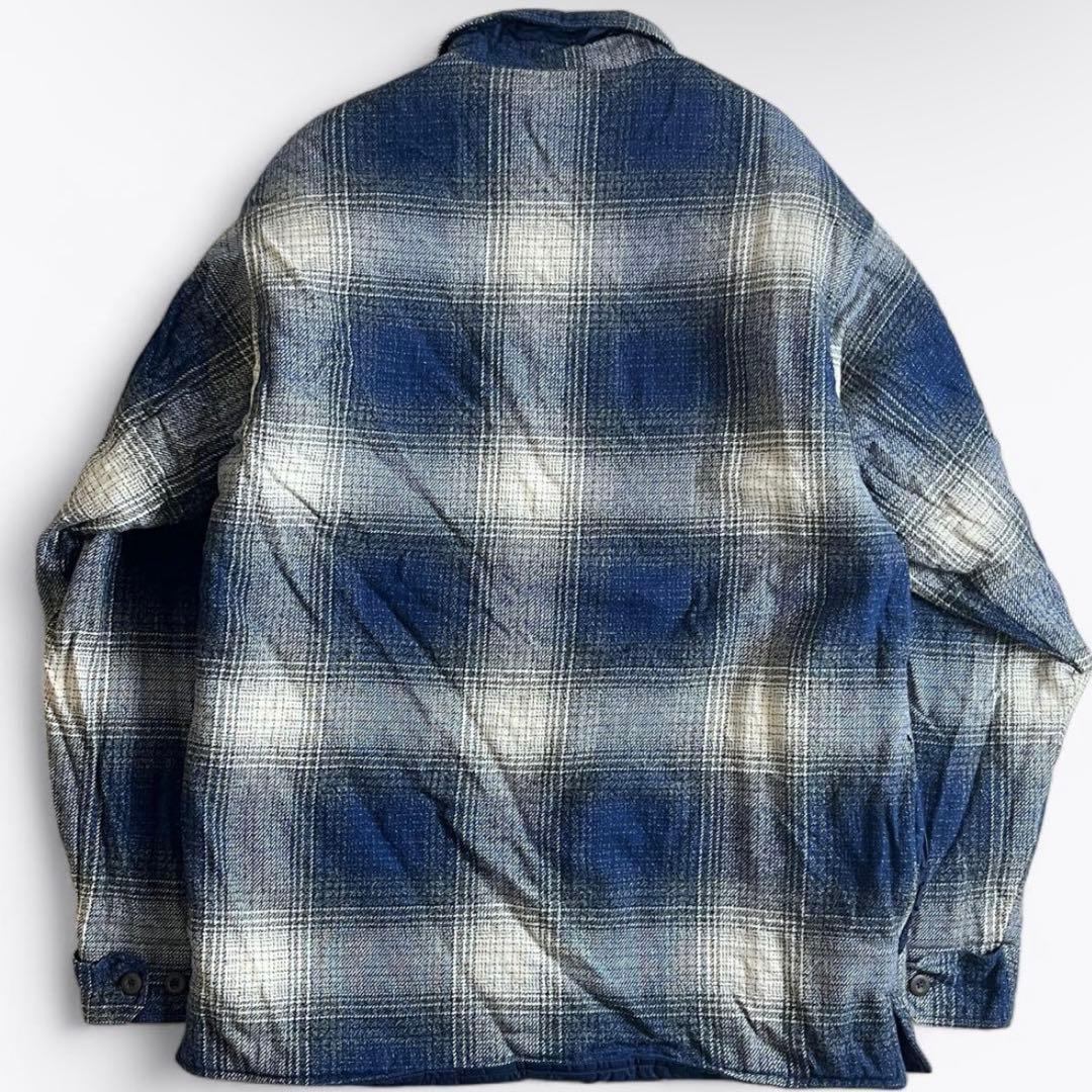 【価格交渉可】patagonia オンブレ シャドー リバーシブル ネルシャツ