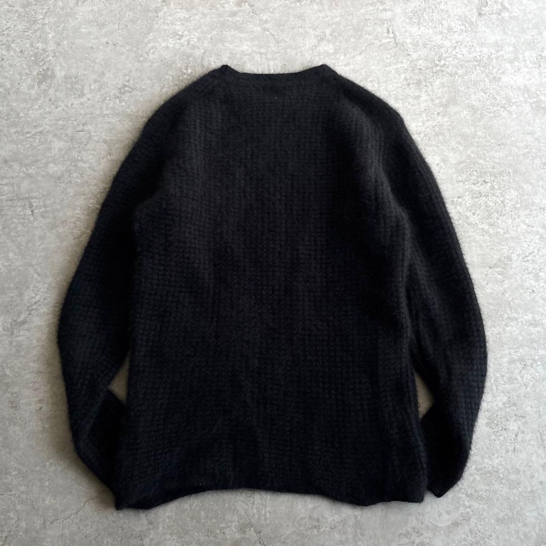 美品■Ron Herman ロンハーマン【M】ラクーンファー ニット ブラック