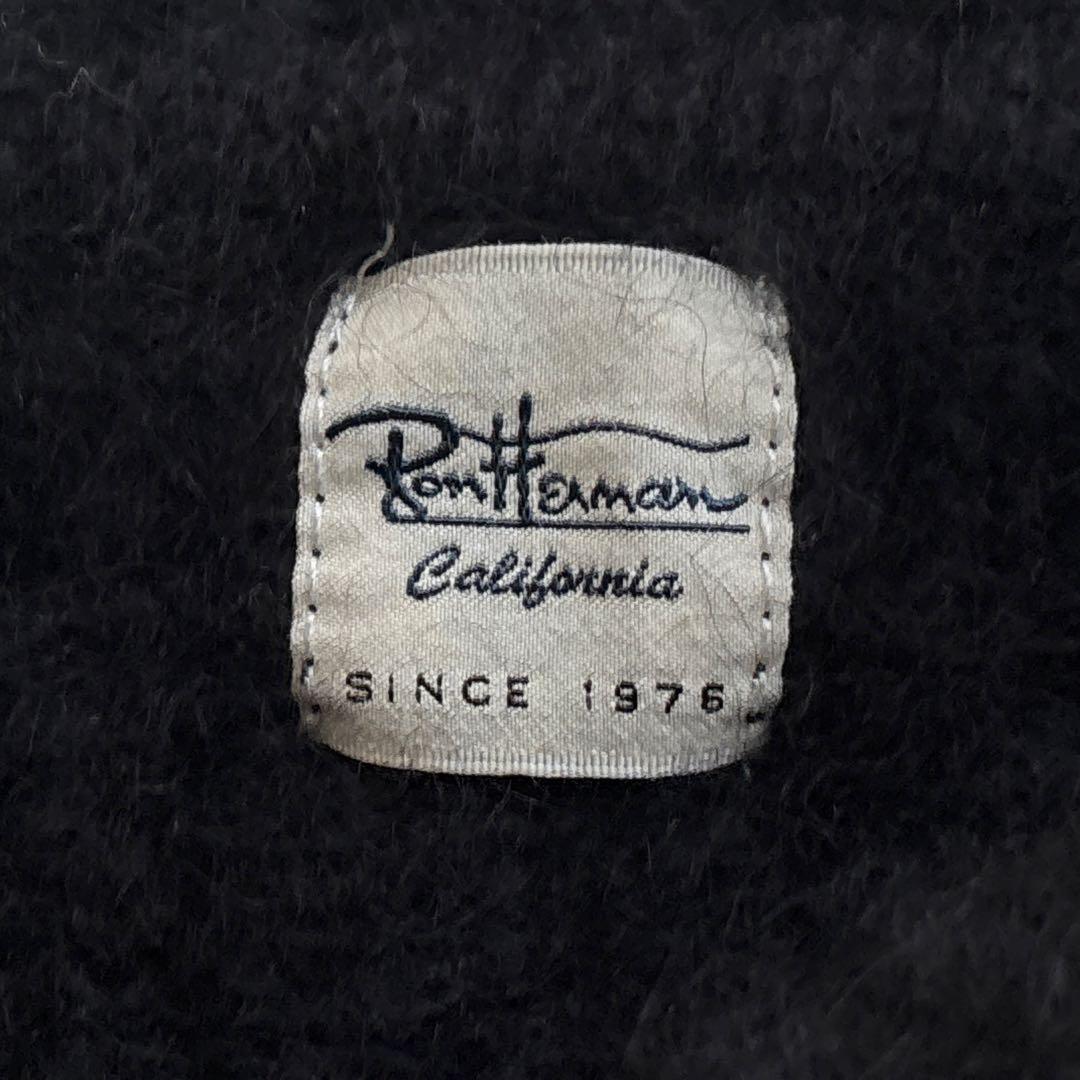 美品■Ron Herman ロンハーマン【M】ラクーンファー ニット ブラック