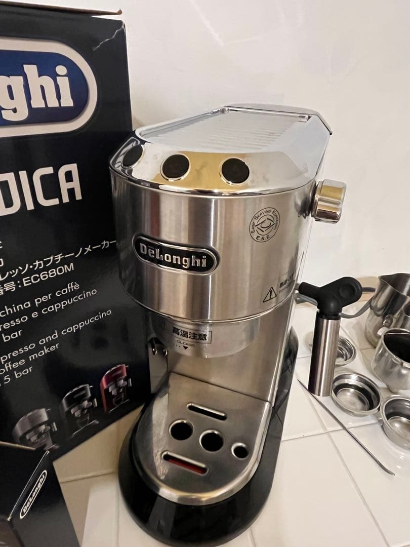DeLonghi デロンギ テディカ　エスプレッソカプチーノマシン+おまけ