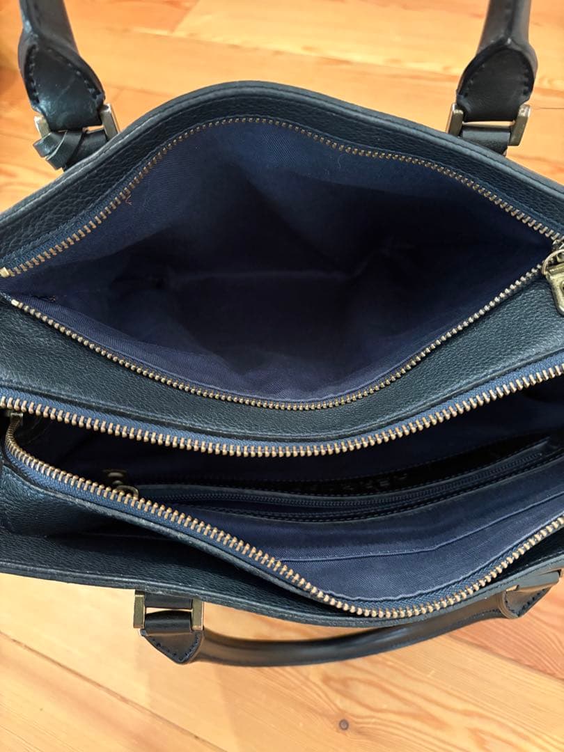 HERGOPOCHエルゴポック レザービジネストートバッグ